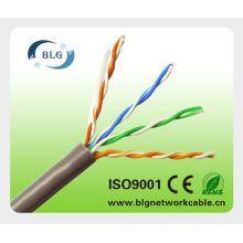 BLG Cable UTP Cat5e de la fábrica 4pr 24AWG